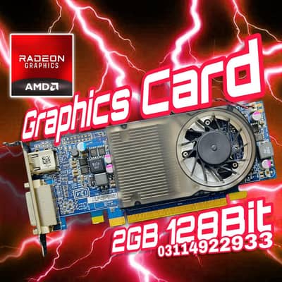 AMD RADEON 2GB Graphics Card 128Bit