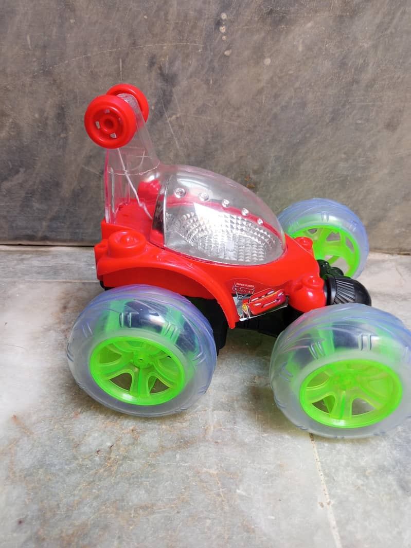 rechargeable big size remote control dancing car 5