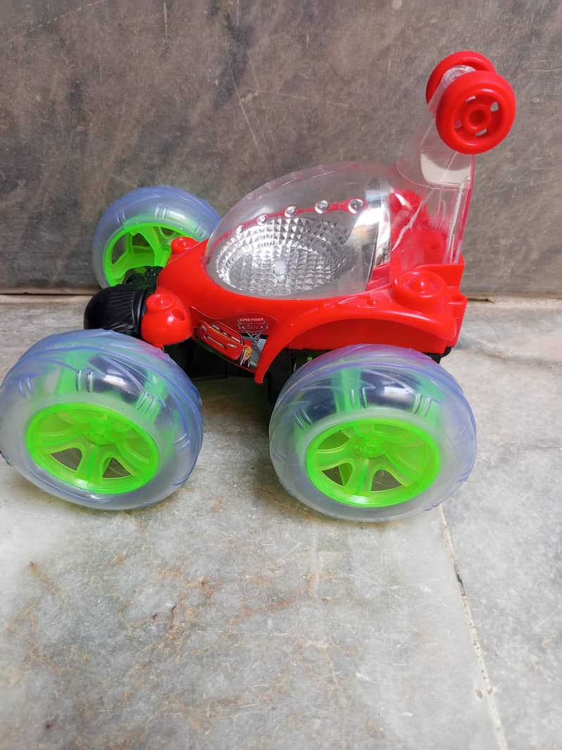 rechargeable big size remote control dancing car 6