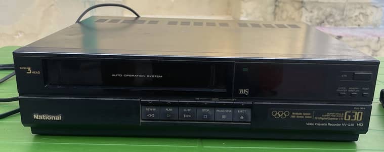 National NV-G30 VCR – Fully Working | Original Remote
