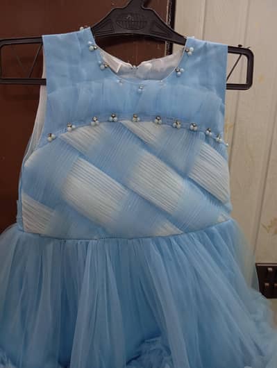 Ice Blue Frock For Sale