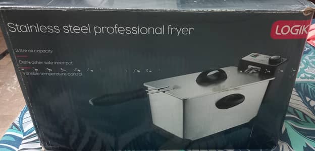 Logik 3L Professional Deep Fryer Made in UK – Like New