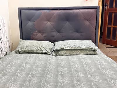 Imported Bed For sale with tv slider