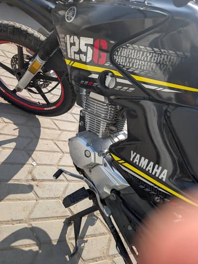 Yamaha ybr 125G black