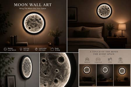 "MoonGlow Wall Frame"