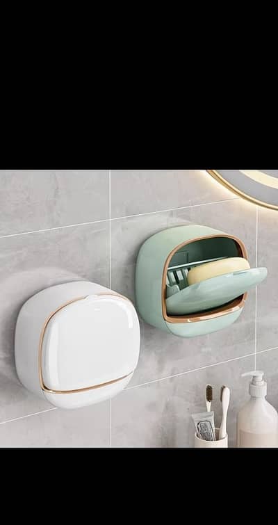 soap holder  Modern Wall Mounted Bathroom Organizer