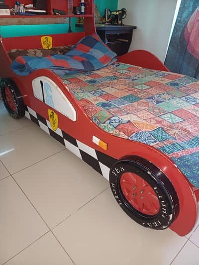 kids bed original lasani wood car bed with lights and mattress