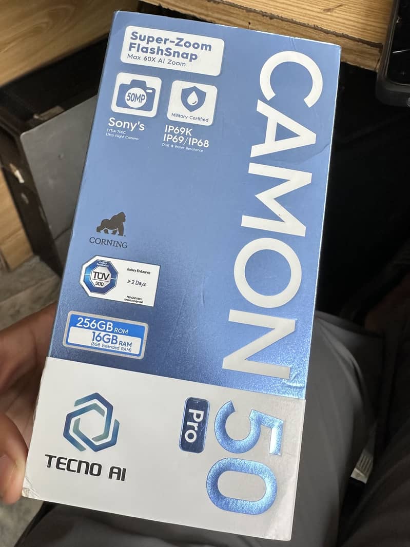 Tecno Camon 50 pro 4
