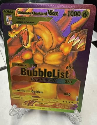 pokmon card rare rainbow edetion