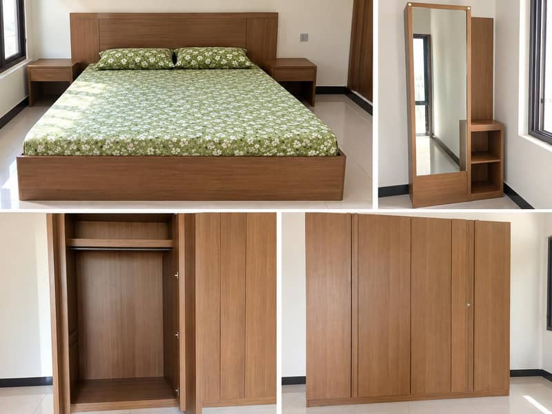 bed set good condition 2
