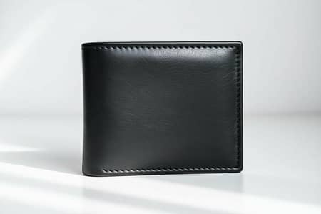 Premium Black Leather Wallet for Men |  New