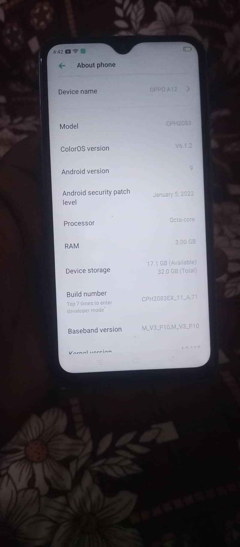 OPPO A12 8