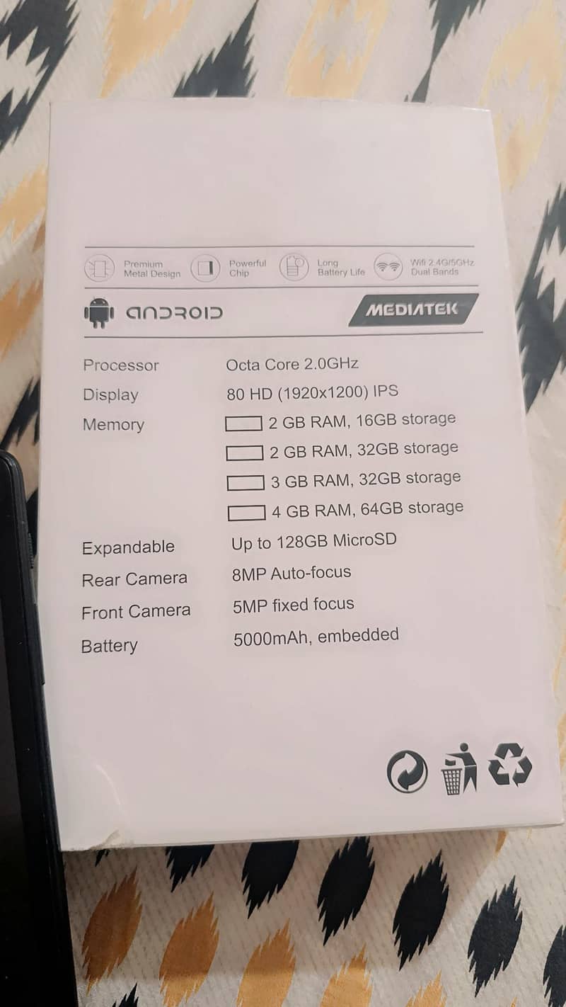 Alcatel tablet 1