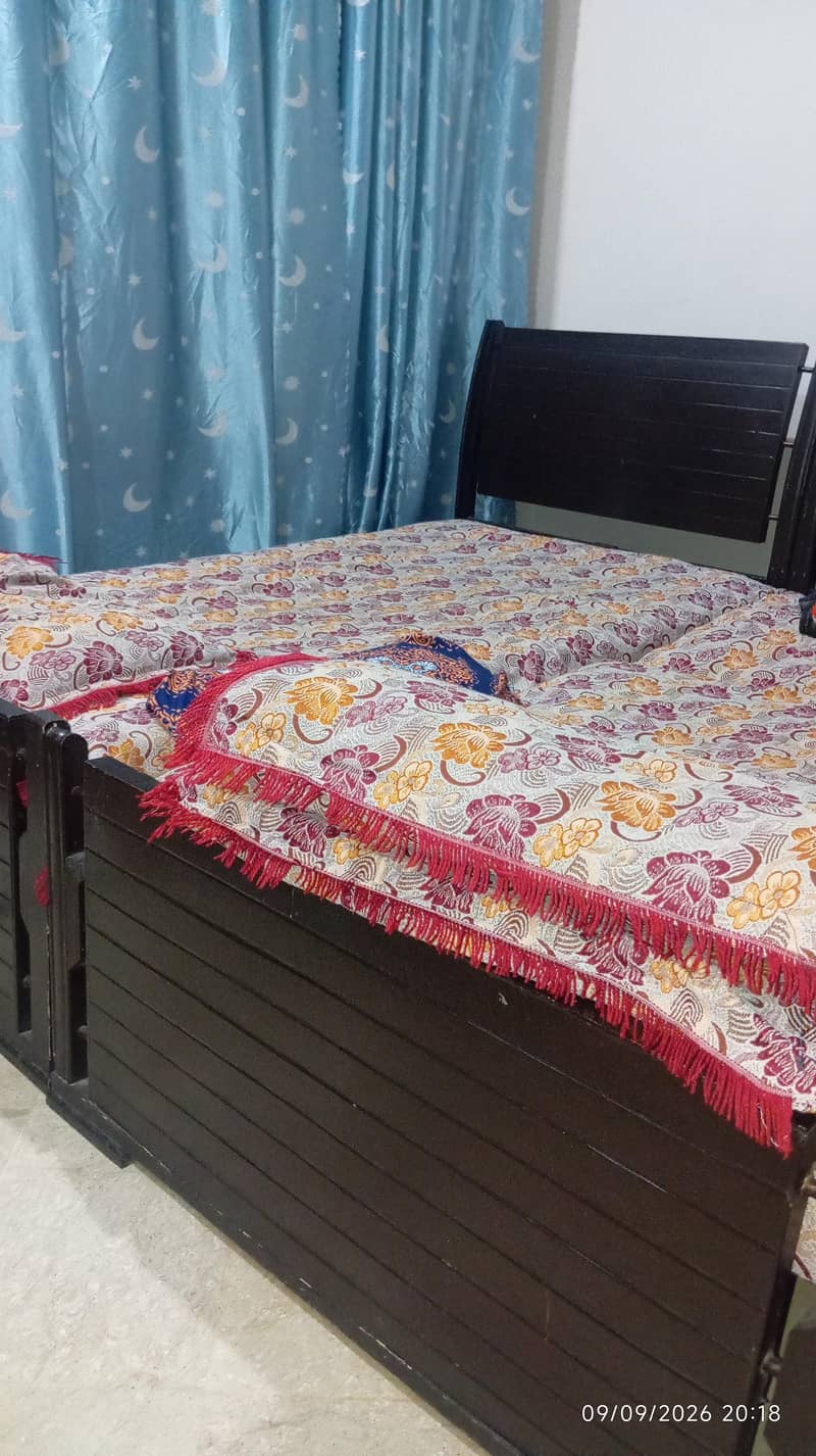bed set 2 single beds 1