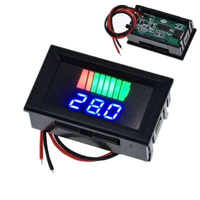 Imported Battery Charge Level Indicator 12V 24V 36V 48V 60V Meter