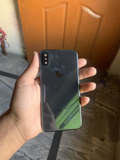 Iphone x 256gb non pta board plus casing