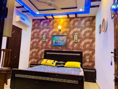 Studio Fully Furnished Flat For Rent In Block H-3 Johar Town Lahore