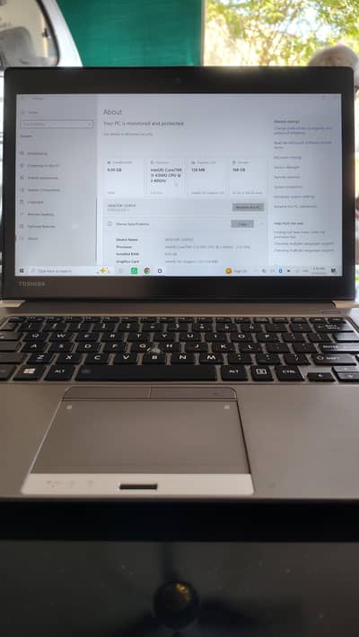 Laptop touch nd type