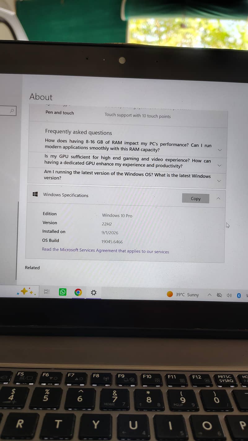 Laptop touch nd type 4