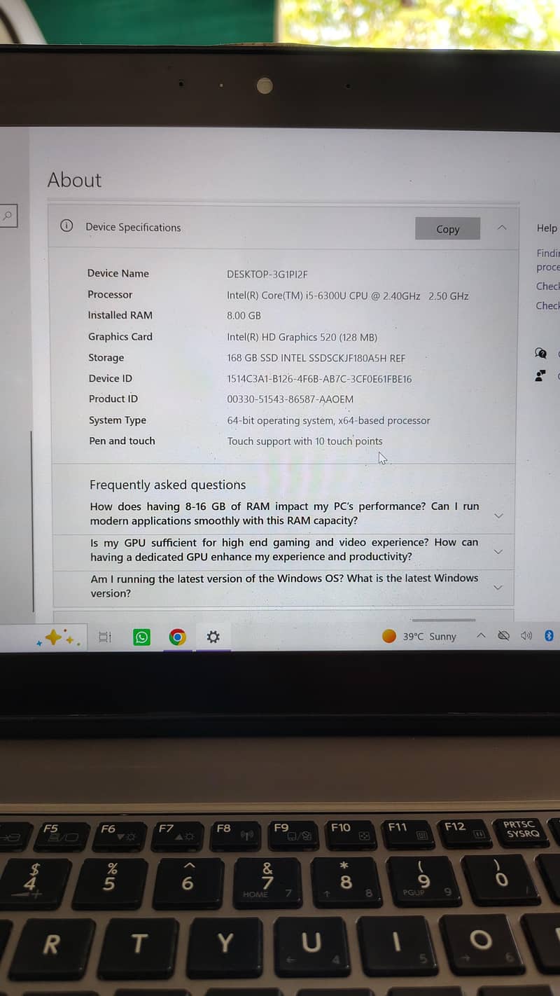 Laptop touch nd type 5