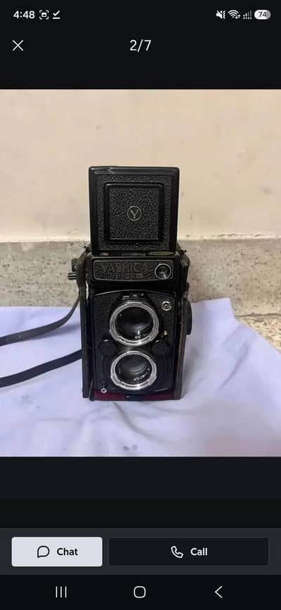Yashica Mat-124G Twin Lens Reflex (TLR) Vintage
