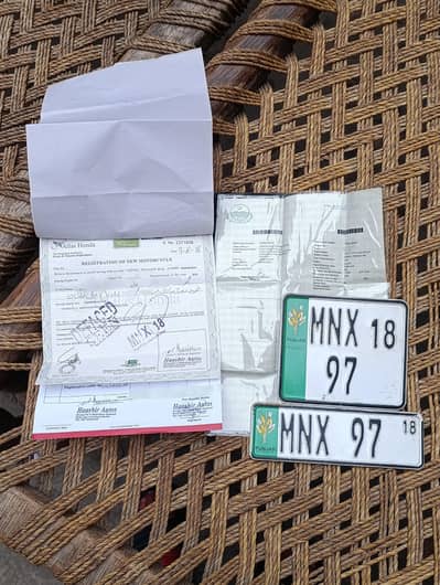 Self Used Bike Hy Original Documents Number Plates Copy Biometric
