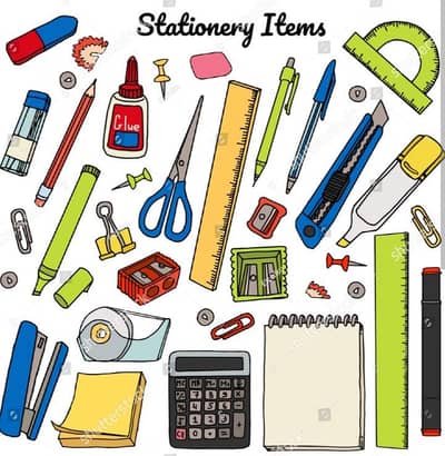 all kind of stationery available