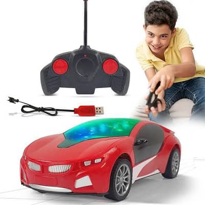 R/C FAMOUS CAR WITH 3D LIGHTS RECHARGEABLE/CELL OPERATED (IMPORTED)