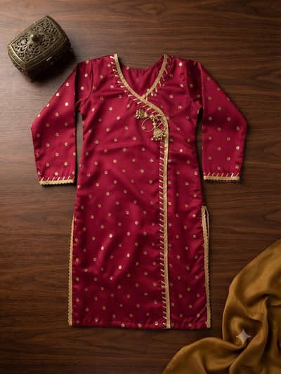 Pink party wear for girls
