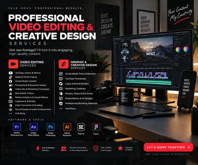 Post Production Specilaist & Video Editor
