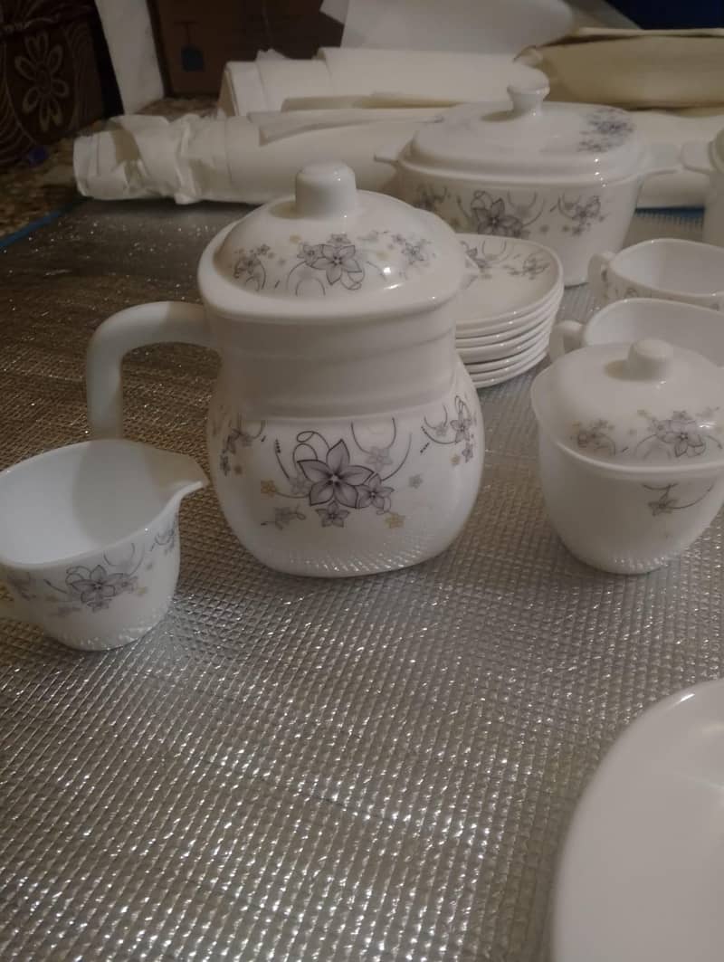 Marble Dinner Set - Square 0