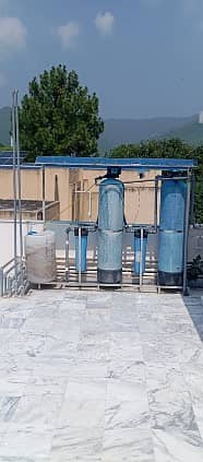Whole-house water-softener system, fully automatic, digital controls