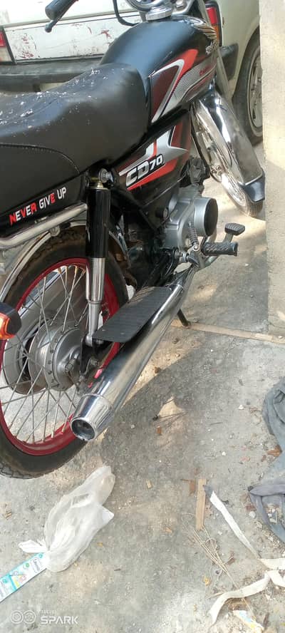 Honda CD 70 2012 model in good condition