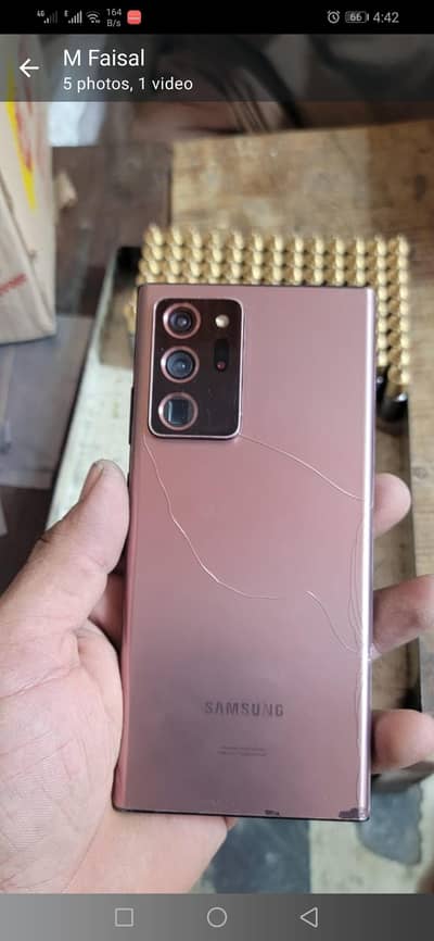 Samsung Mobile Note 20 Ultra 12.256 penal khrab hy