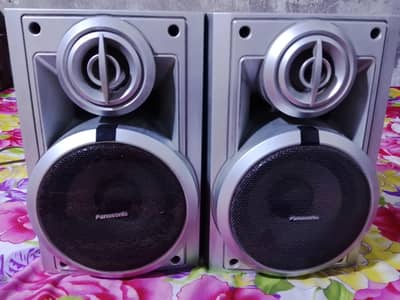 Panasonic & aiwa speakers urgent sale