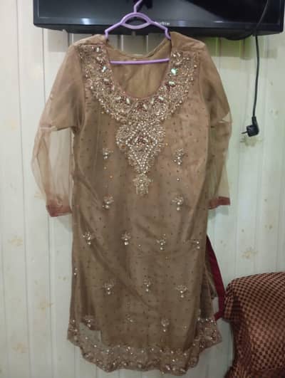 champion color embroided shalwar kameez