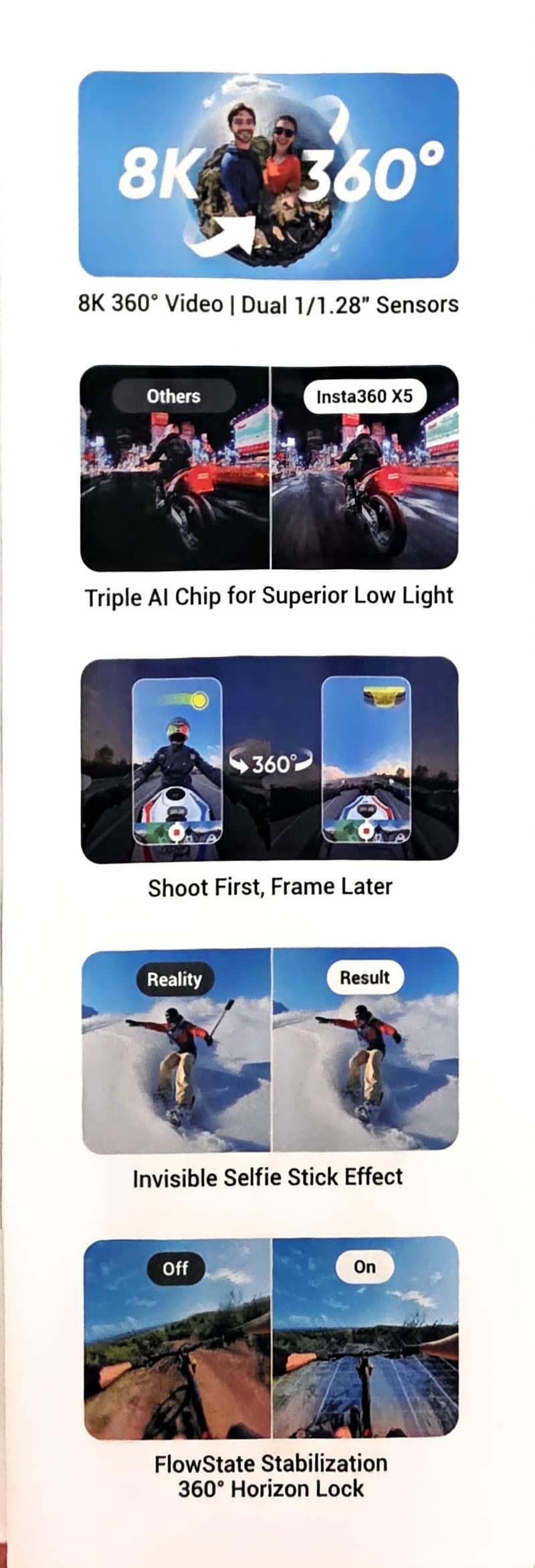 Insta360 X5 Essentials Bundle 4