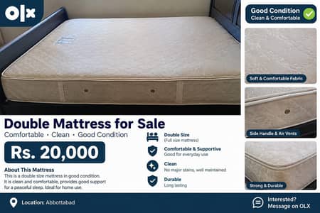 Alizeh , King Size Mattress For Sale