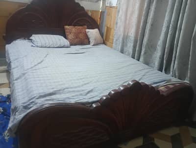 Double Bed and Dressing Table