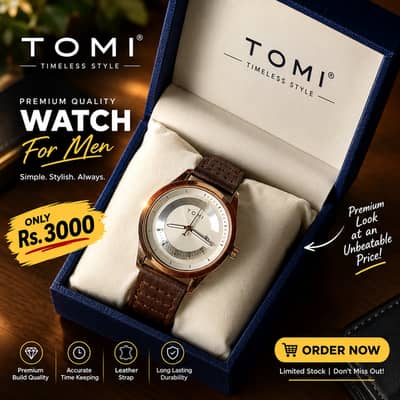 tomi brand best quality watch and premium design