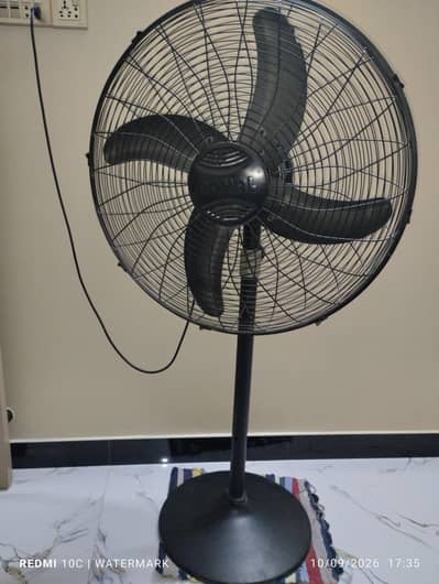 pedestal royal fan with copper wiring and ac