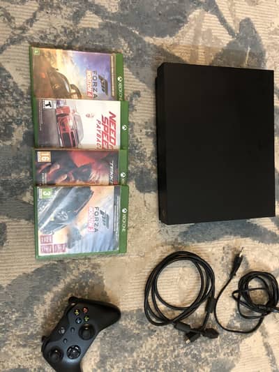 XBOX ONE X 1TB with BOX