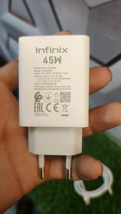 infinx hot 60 pro chargher