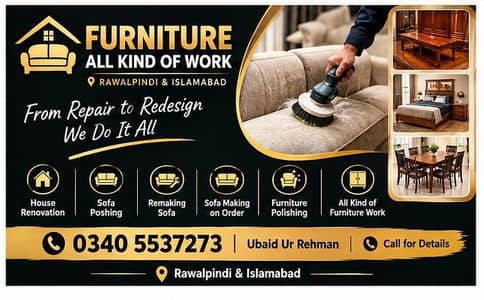 Furniture & Sofa Repair
