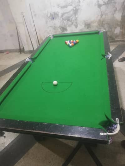 2 snooker hi 3.6+7.6. 1. . 3+6 ki hi ok chak karlo 1 hand bol hi