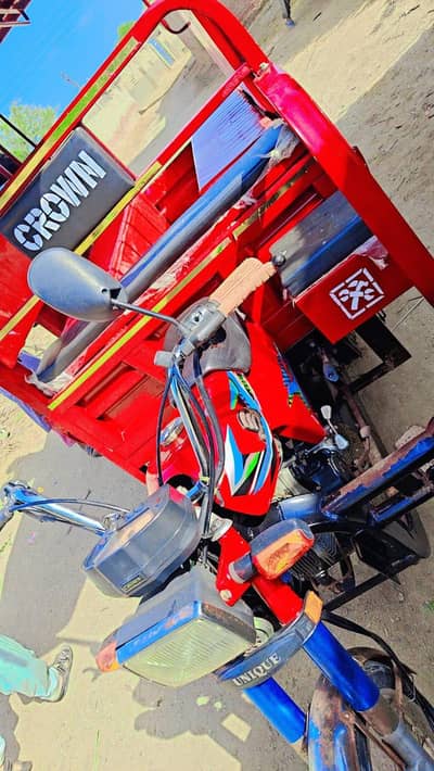 2025 CROWN 2-in-1 Loader Passenger Rickshaw
