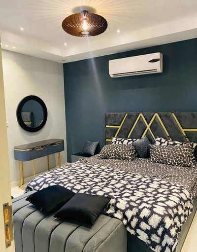 1 Bedroom VIP Full furnish flat per day available in Bahria town Lahore 0300 4561276