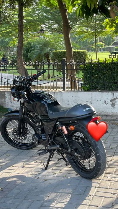 Sports bike