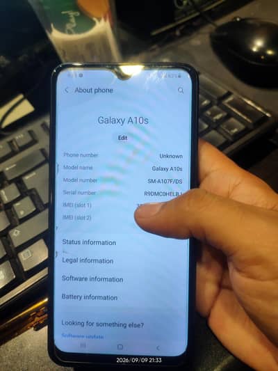 Samsung Mobile A10S