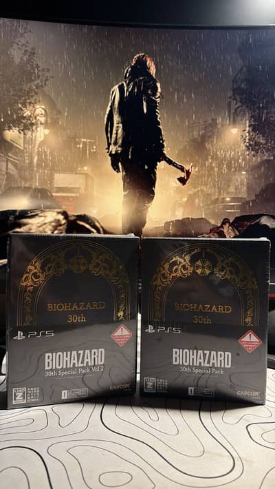 Resident evil biohazard 30th anniversary pack vol 1 and vol 2